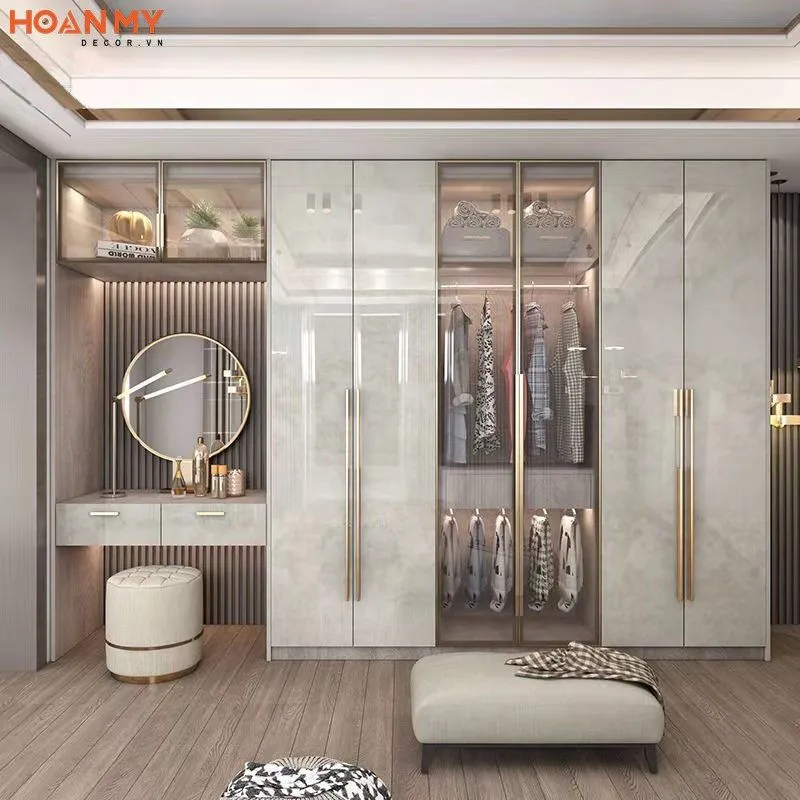 Stylish wardrobe view 2